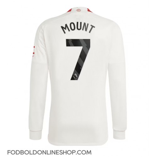 Manchester United Mason Mount #7 Tredjetrøje 2023-24 Langærmet